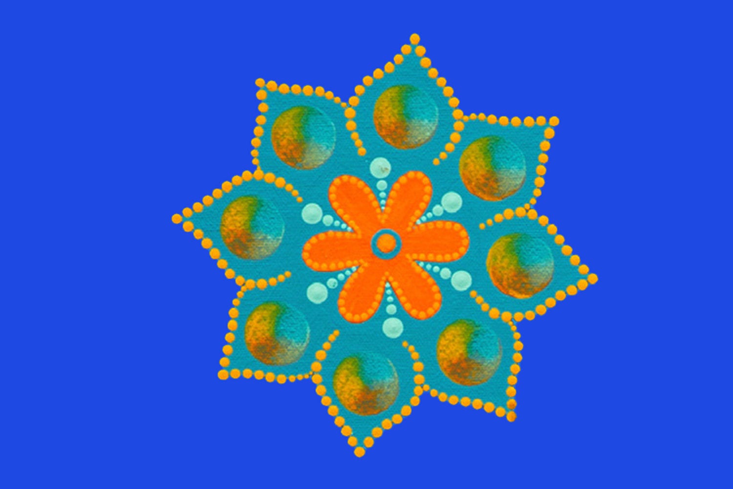 Truth and reconciliation pillar flower banner