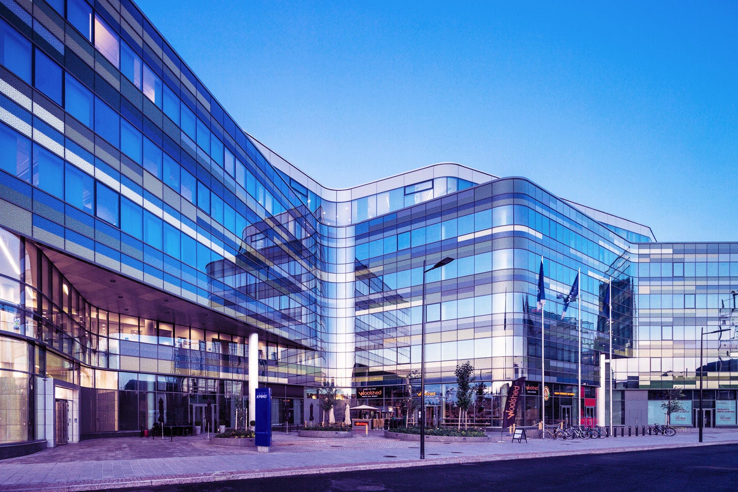 Helsinki office building outside view