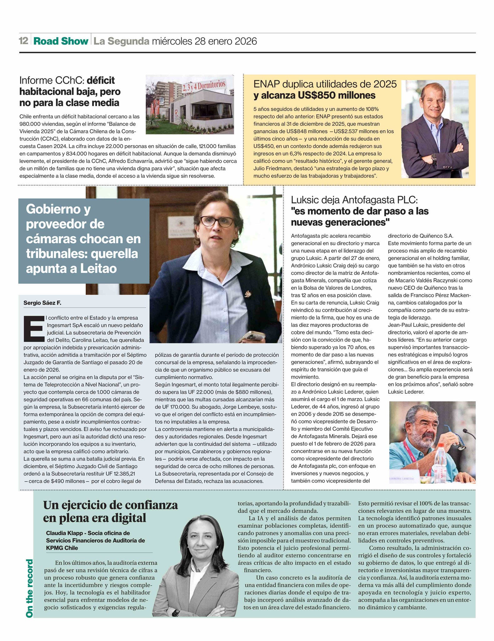 Columna la segunda Claudia Klapp