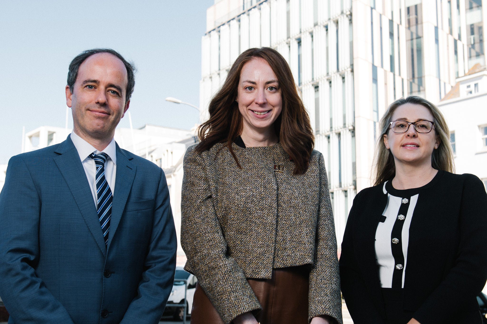 Shaun Farley, Sarah Hume and Fiona Babbe