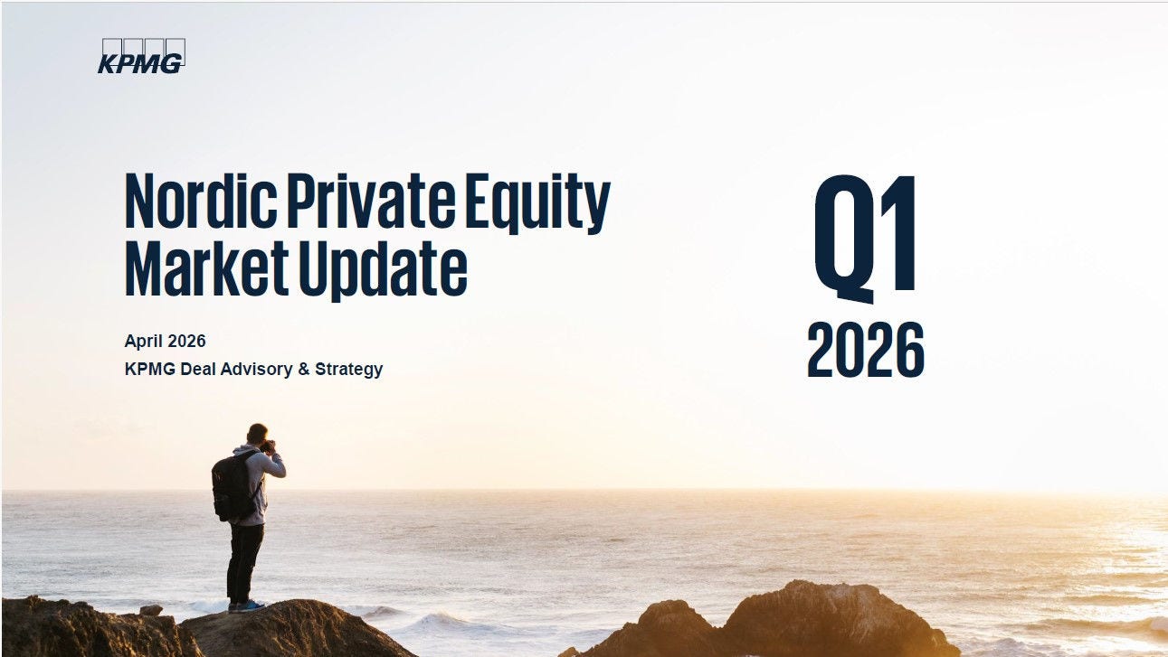 Nordic Private Equity Market Update Q1 2026 front page