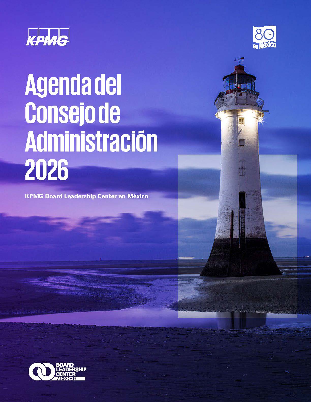 Agenda del consejo de Administración 2026