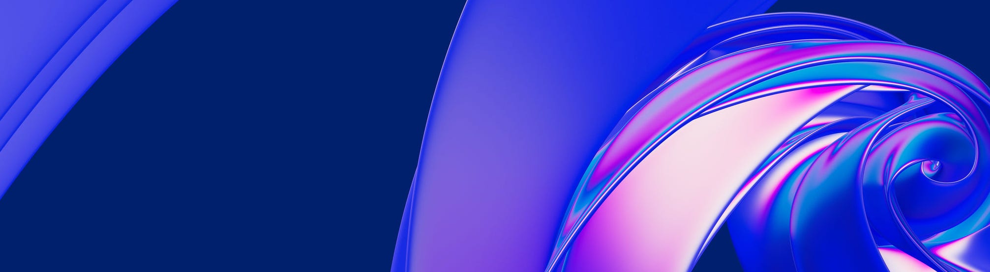 abstract blue and navy blue wave background, 3d rendering wavy wallpaper