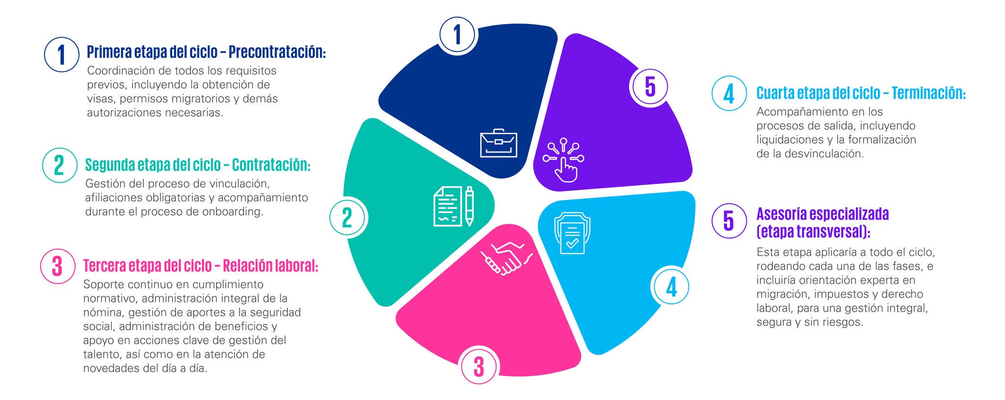 Gráfico cíclico HR Solutions - web