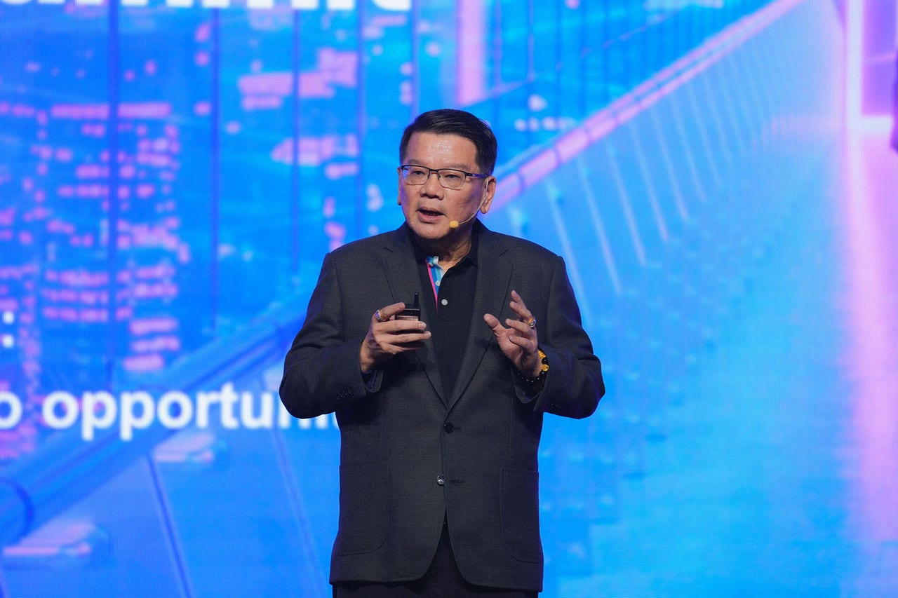 Charoen Phosamritlert, Chief Executive Officer, KPMG in Thailand, Myanmar and Laos, on stage