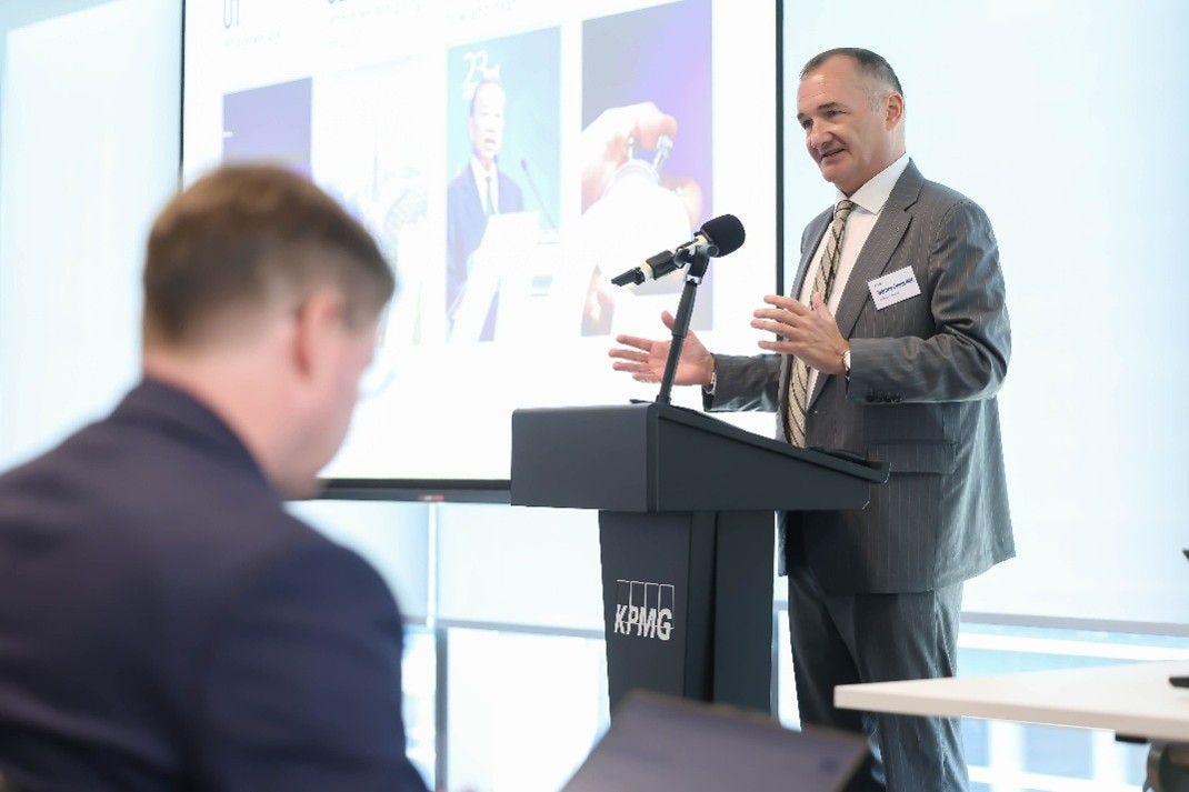 warrick cleine sharing insights