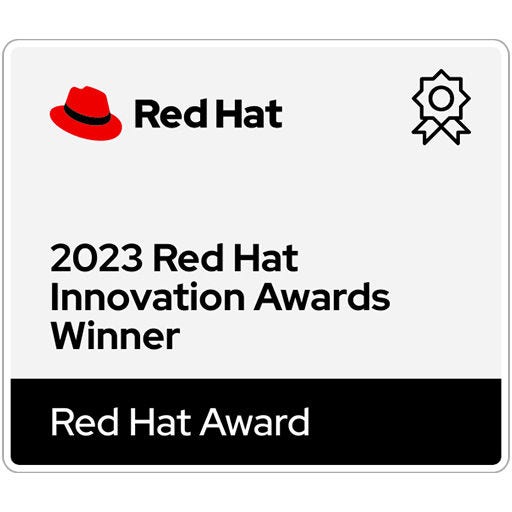 Vencedor do Prémio Red Hat Innovation Awards 2023