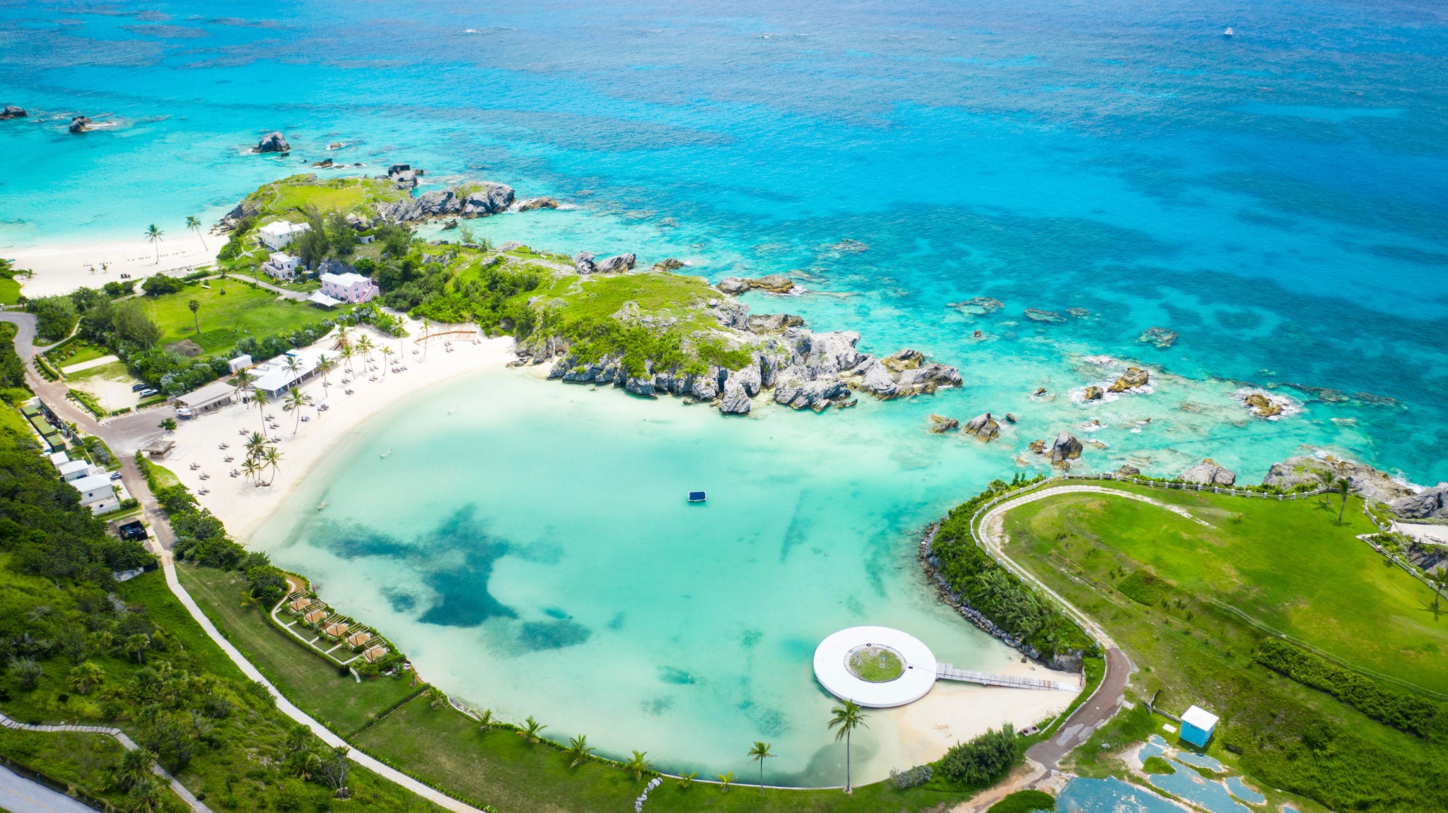 Drone Photography of Bermuda Landscapes and Ocean
