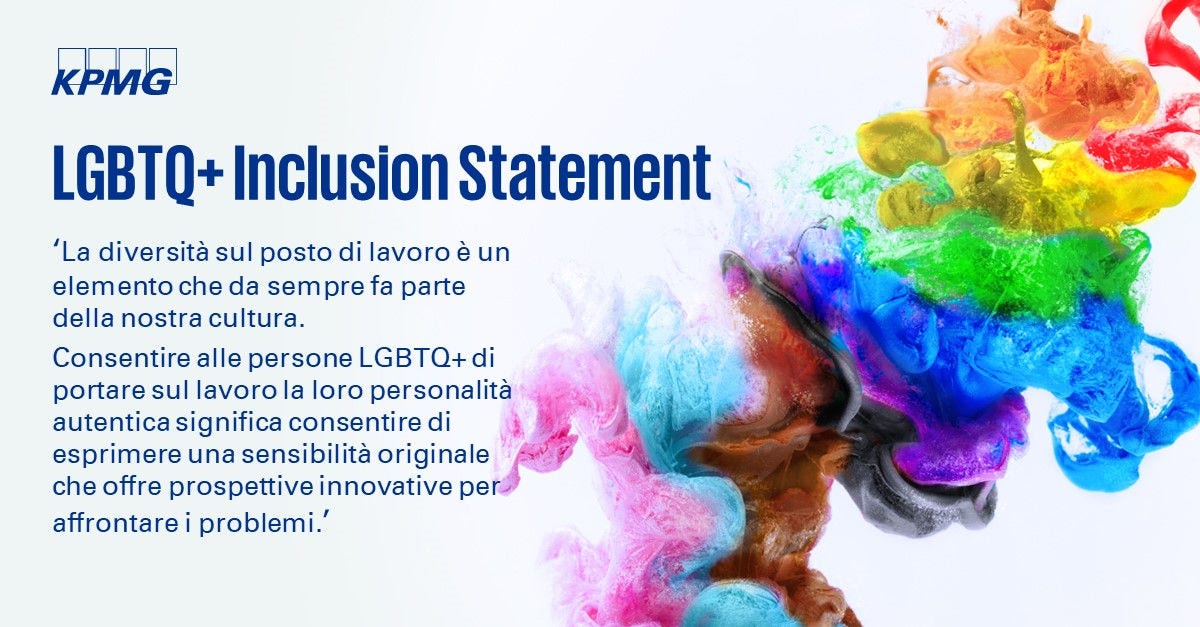 KPMG LGBTQ+: Inclusion Statement