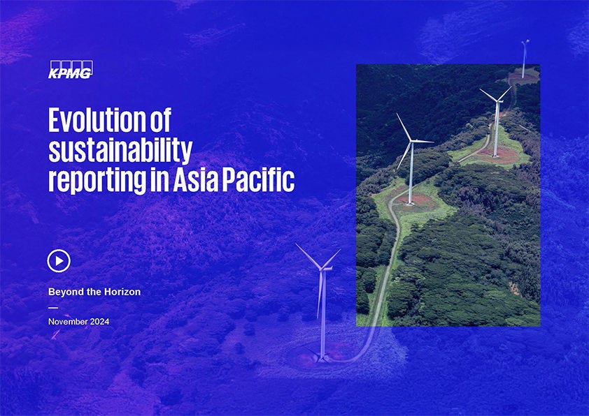 Evolution of sustainability reporting in asia pacific beyond the horizon