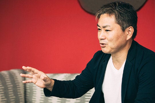 Japanese alt text: 対談写真_パロアルトネットワークス社　染谷氏