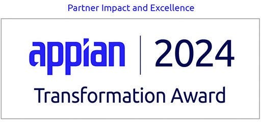 Prémio Appian Transformation Award 2024 – Partner Impact and Excellence