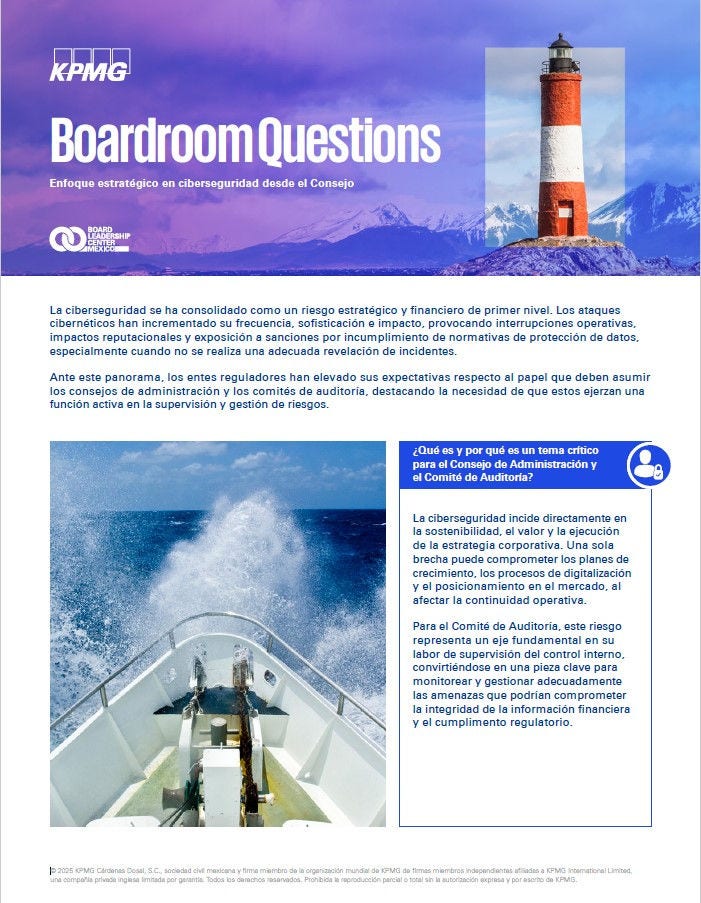 Conozca como liderar la estrategia de ciberseguridad ante riesgos crecientes, exigencias regulatorias y amenazas sofisticadas.