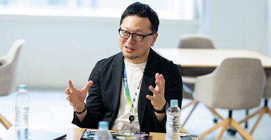 Japanese alt text: 対談第3回　「創造力が生まれる瞬間」　_写真3