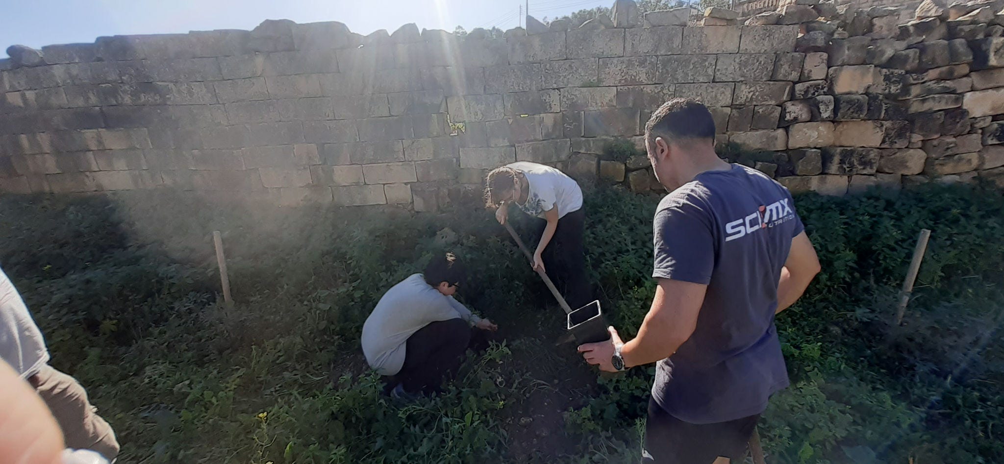 Clean up in Wied Qirda