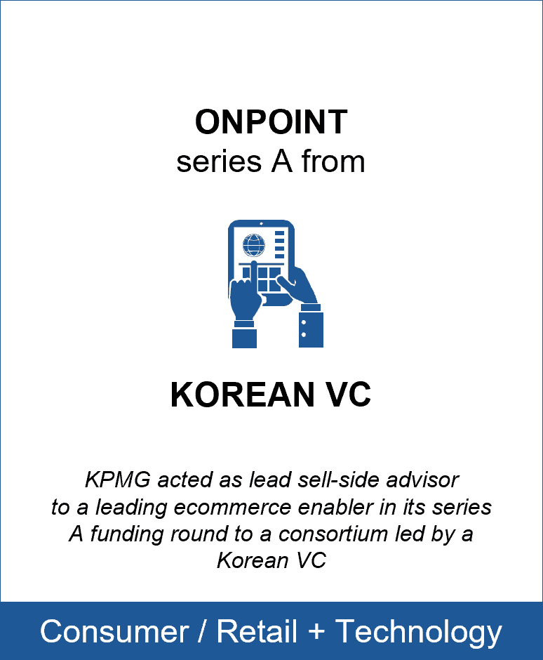 onpoint series a from korean vc
