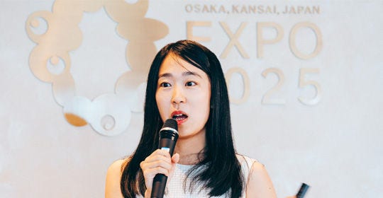 Japanese alt text: カナダ マイカ氏