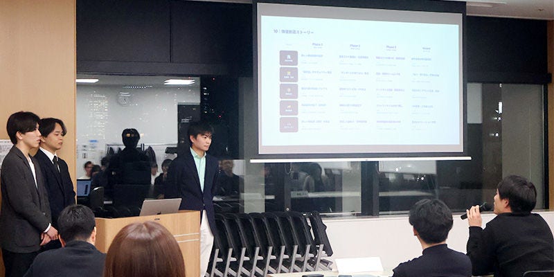 Japanese alt text: 物流チーム