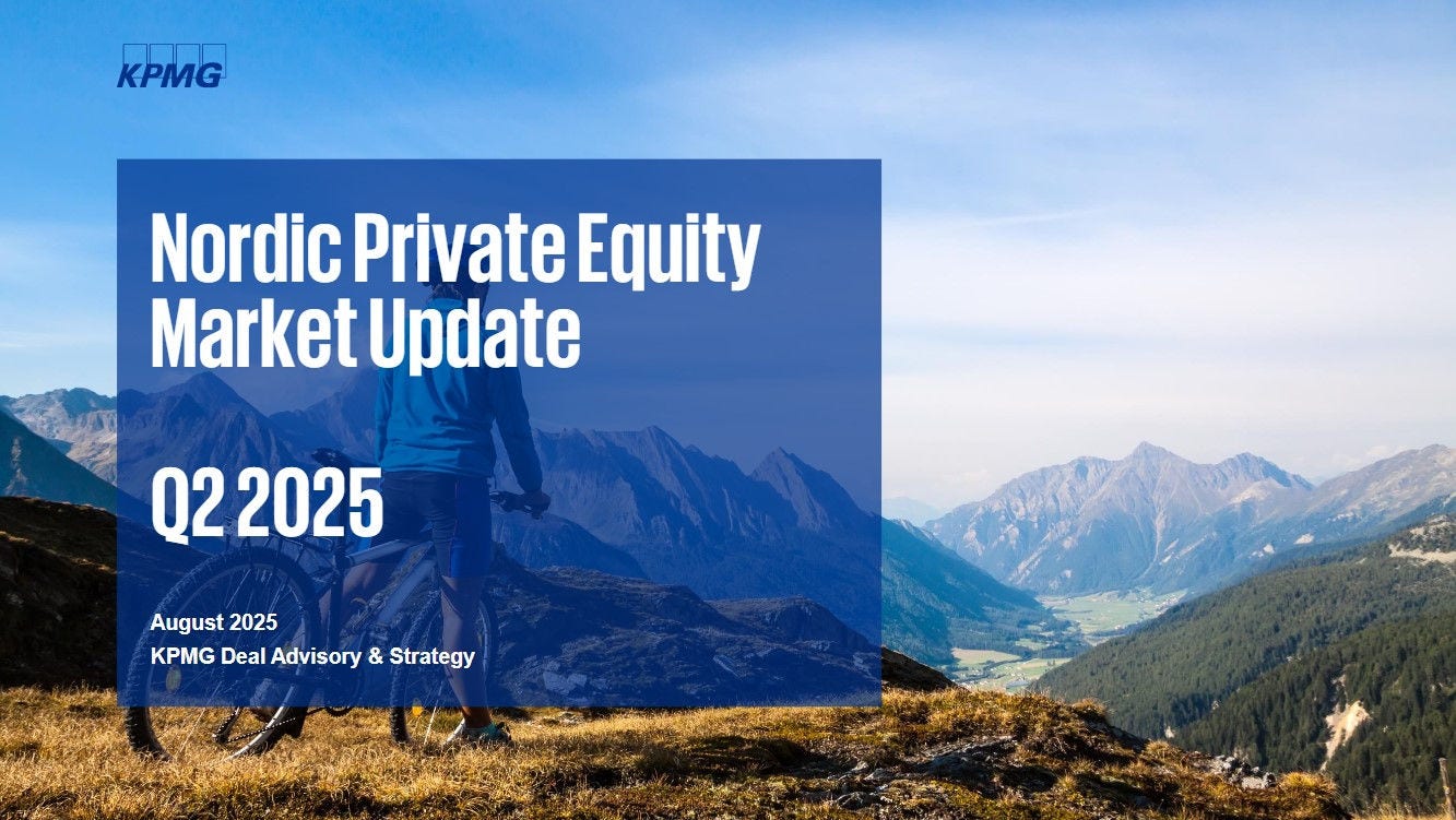 Nordic Private Equity Market Update Q2 2025 front page