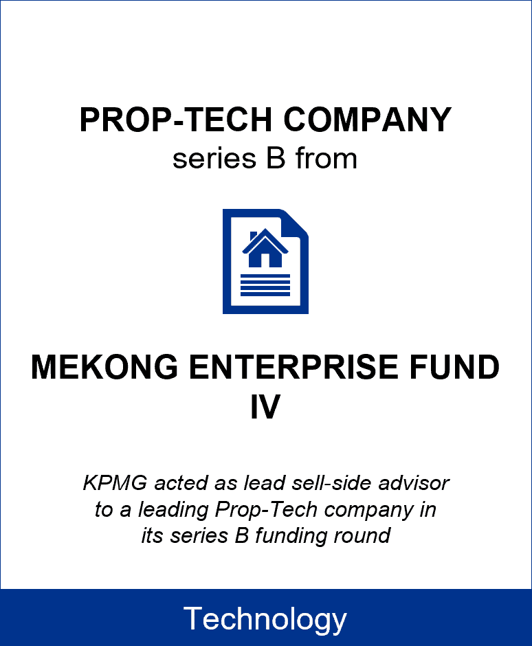 prop-tech company series b from mekong enterprise fund iv