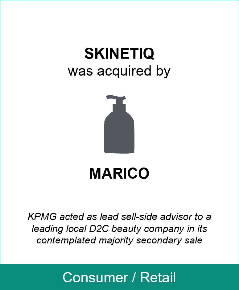 skinetiq acquired by marico