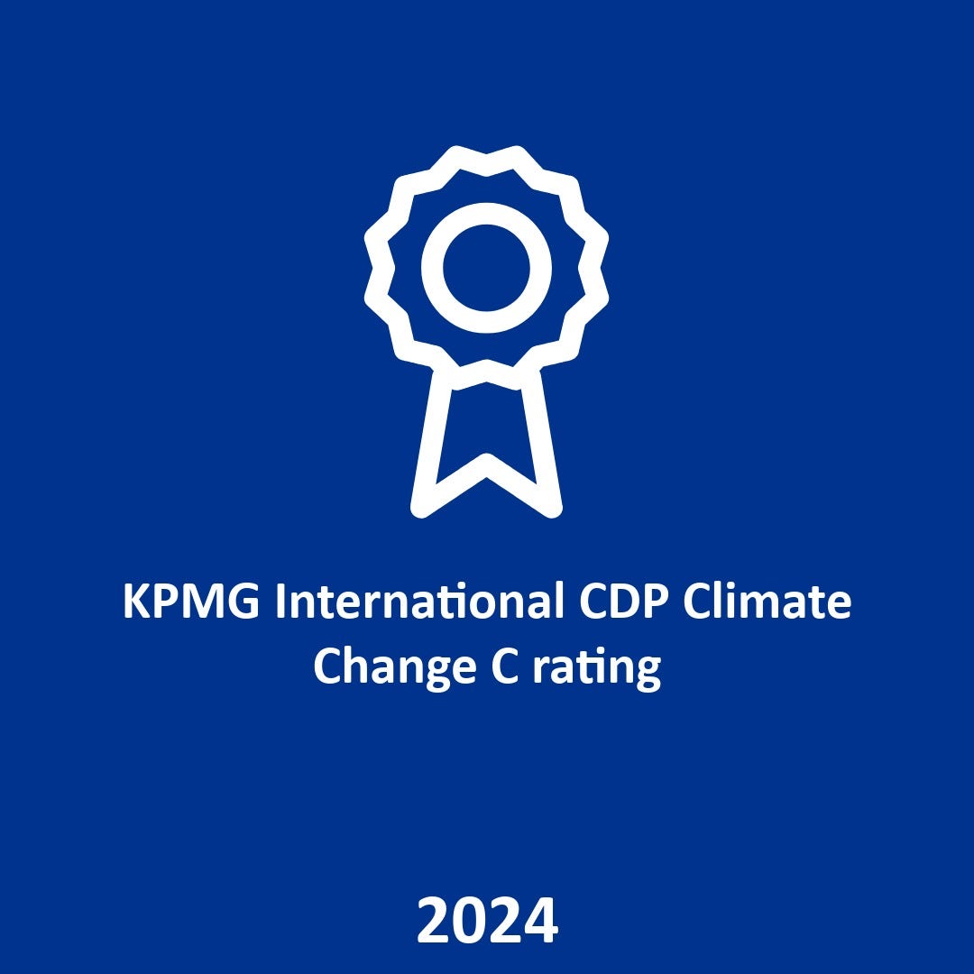 KPMG International CDP Climate Change C rating
