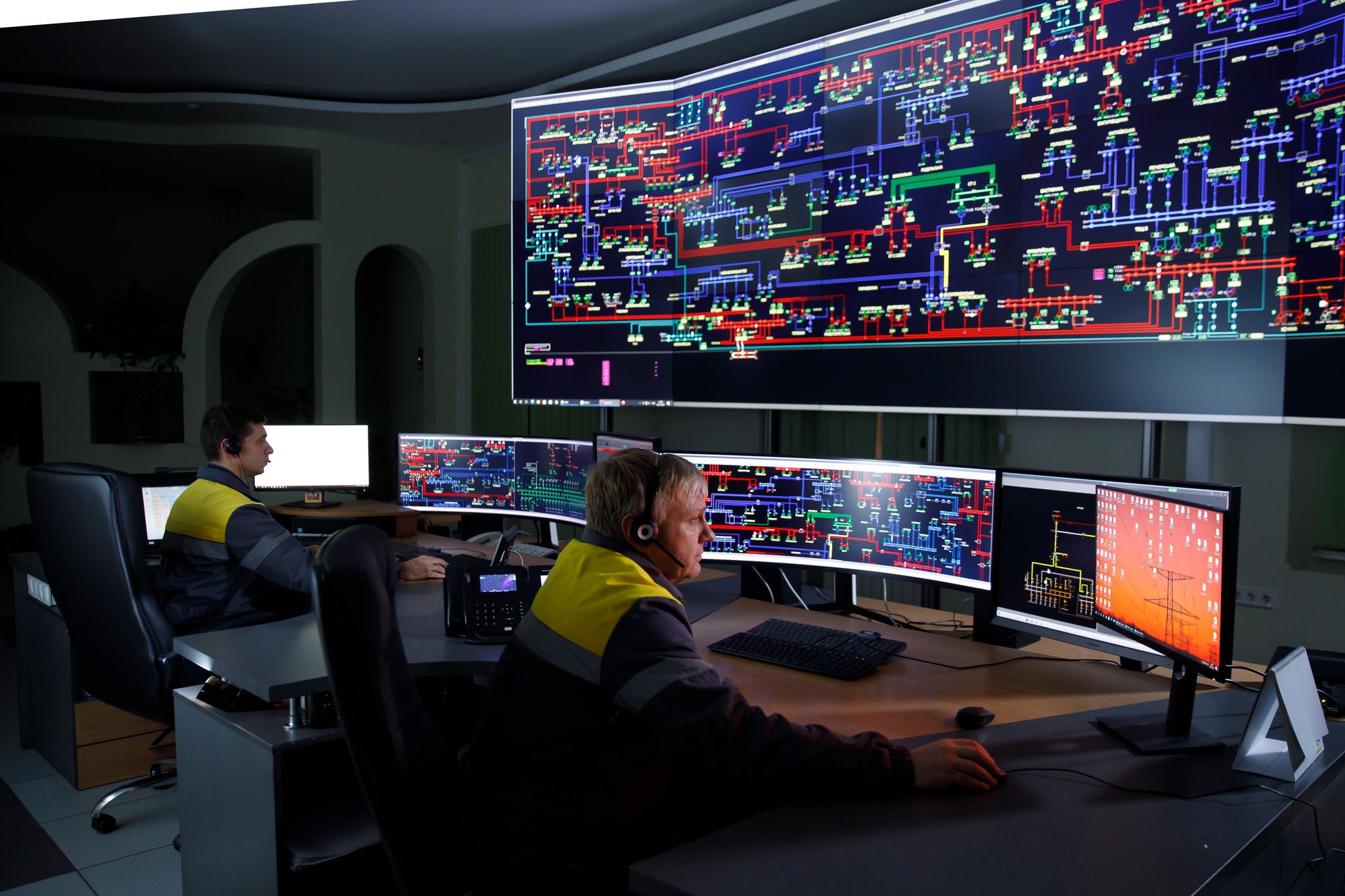 Цифрова диспетчерська. Фото: ДТЕК