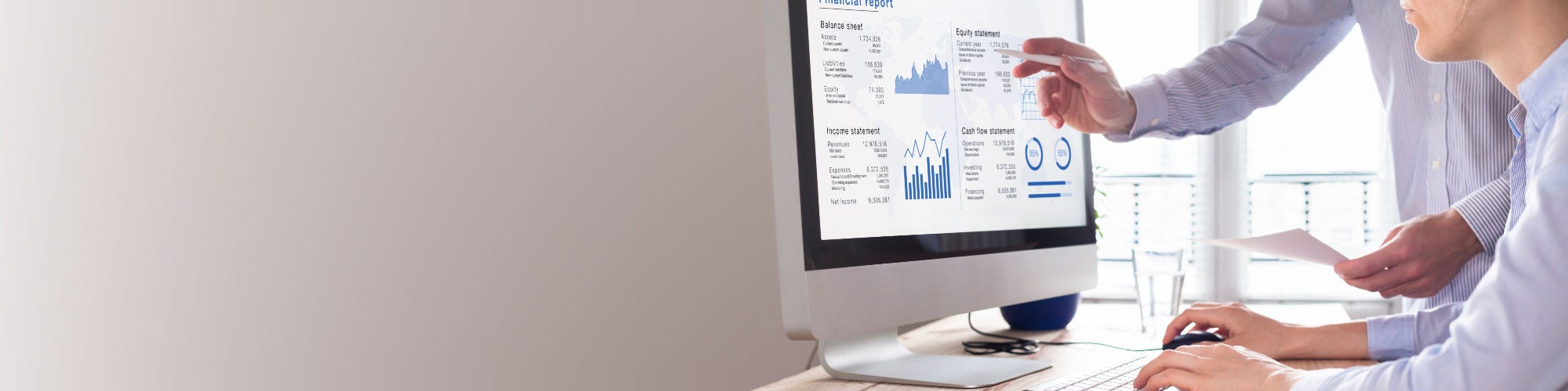 Colleagues in discussion