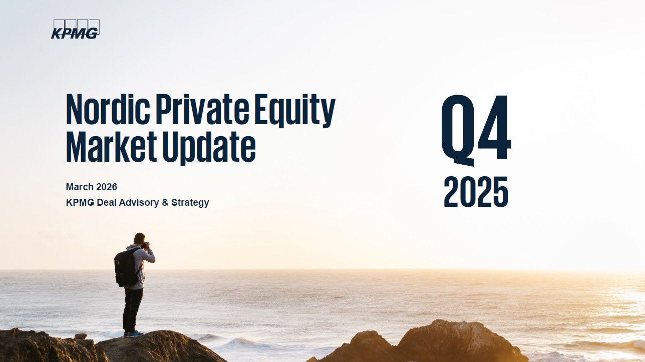 Nordic Private Equity Market Update Q3 2025 front page