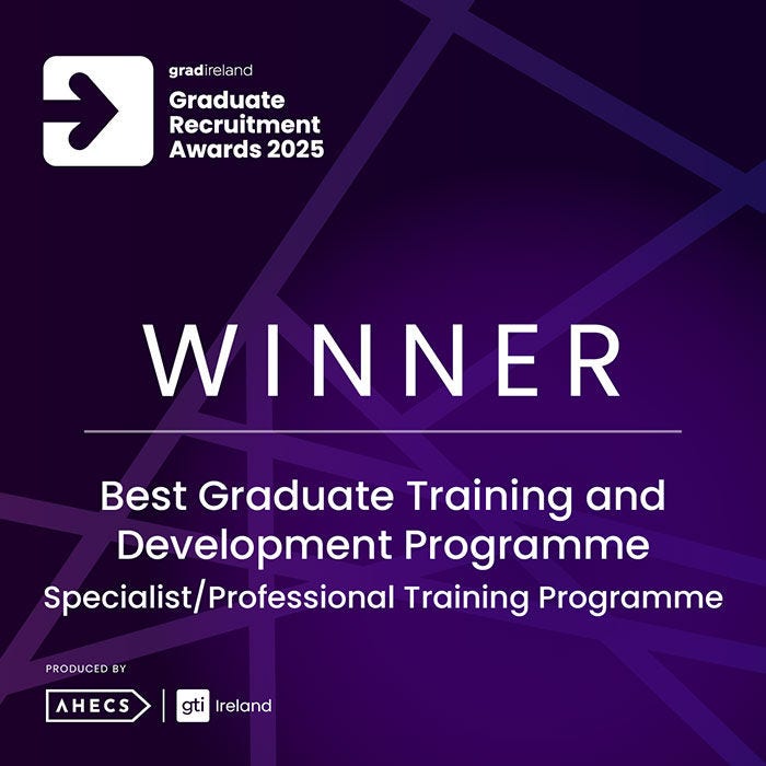 Winner - Best graduate training and development programme 2025