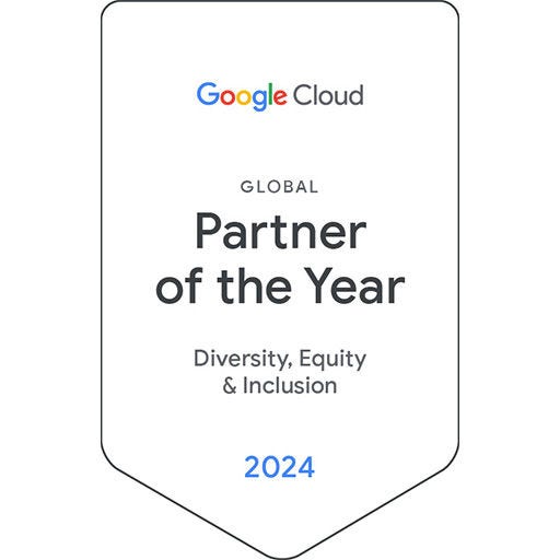Prémio Google Cloud Global Partner of the Year – Diversity, Equity & Inclusion 2024