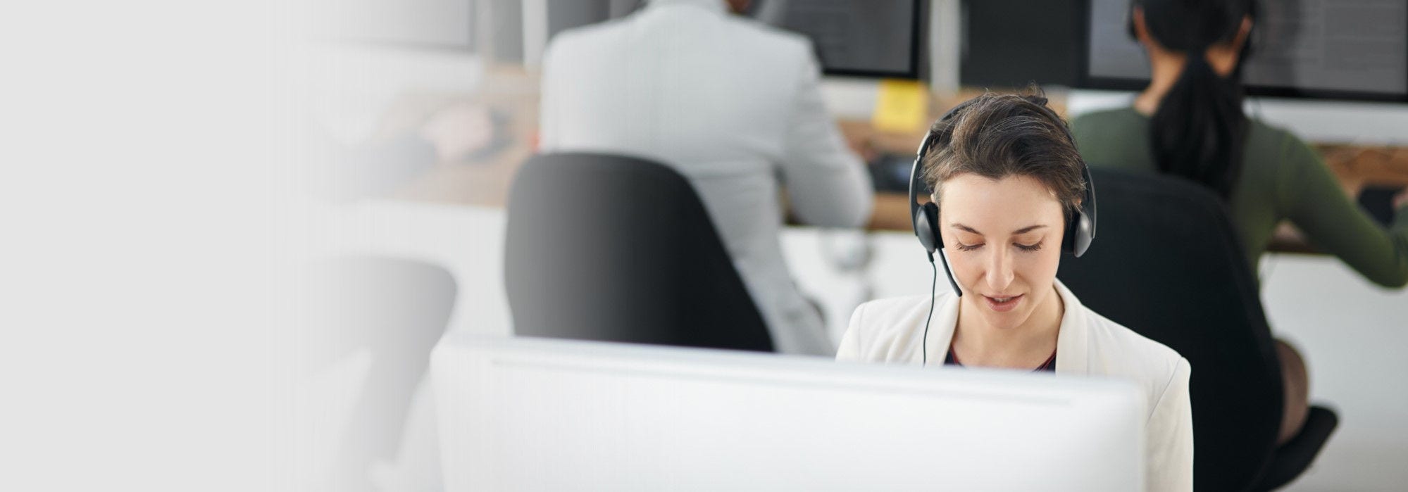 Colleagues in discussion