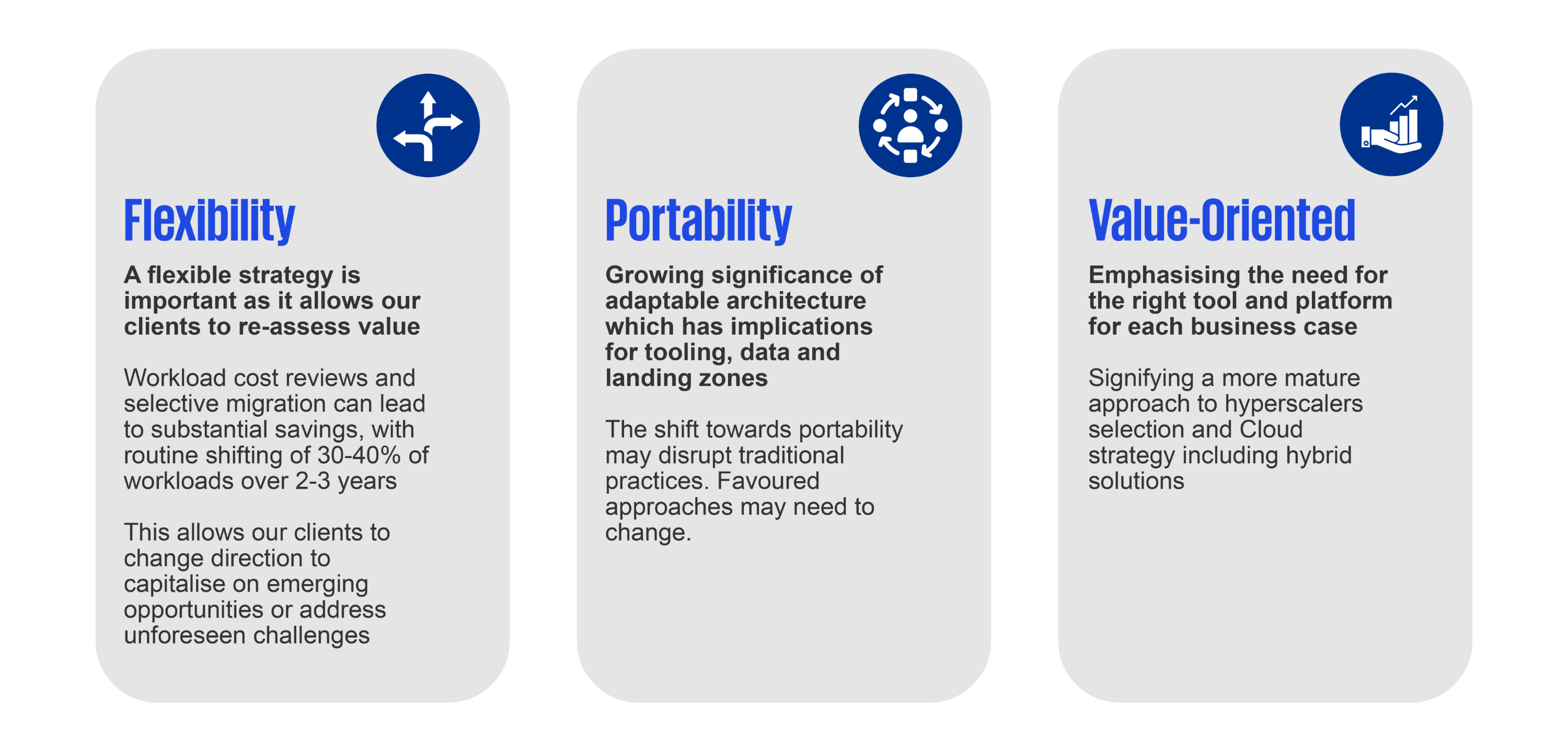 What does this mean for the cloud services enterprises consume?