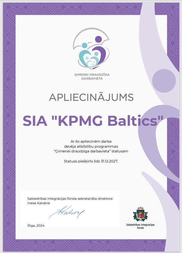 Ģimenei draudzīga darba vieta