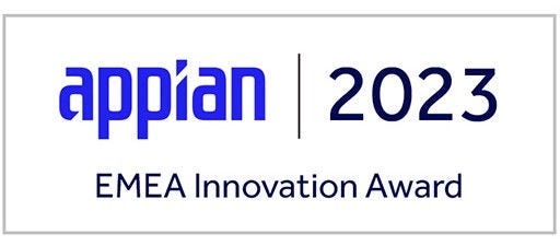 Prémio Appian EMEA Innovation Award 2023