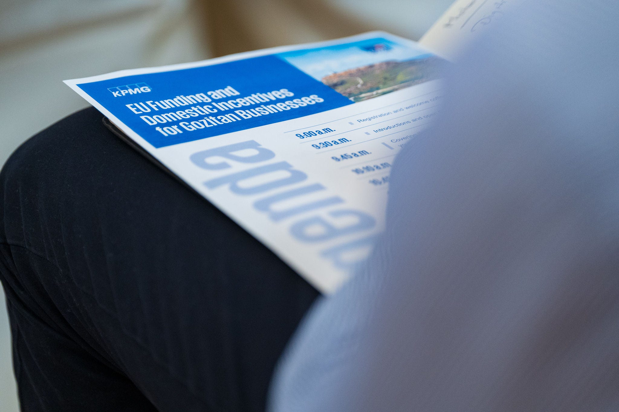 EU Funding and Domestic Incentives for Gozitan Businesses - Agenda
