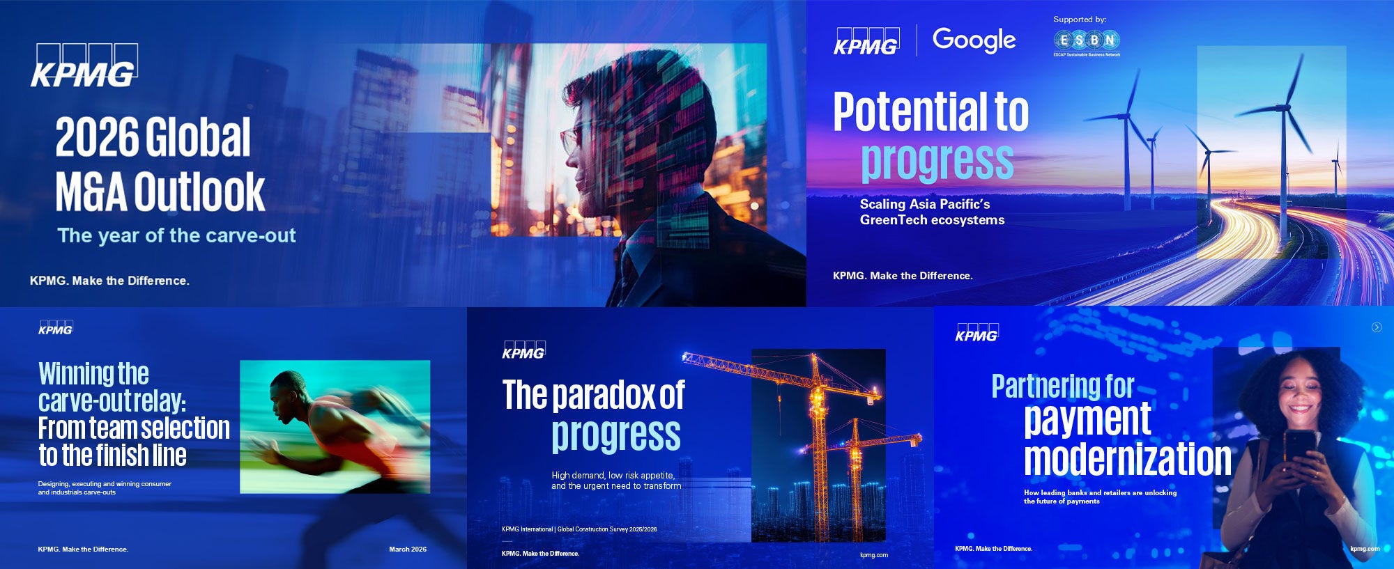 cover of various thought leaderships