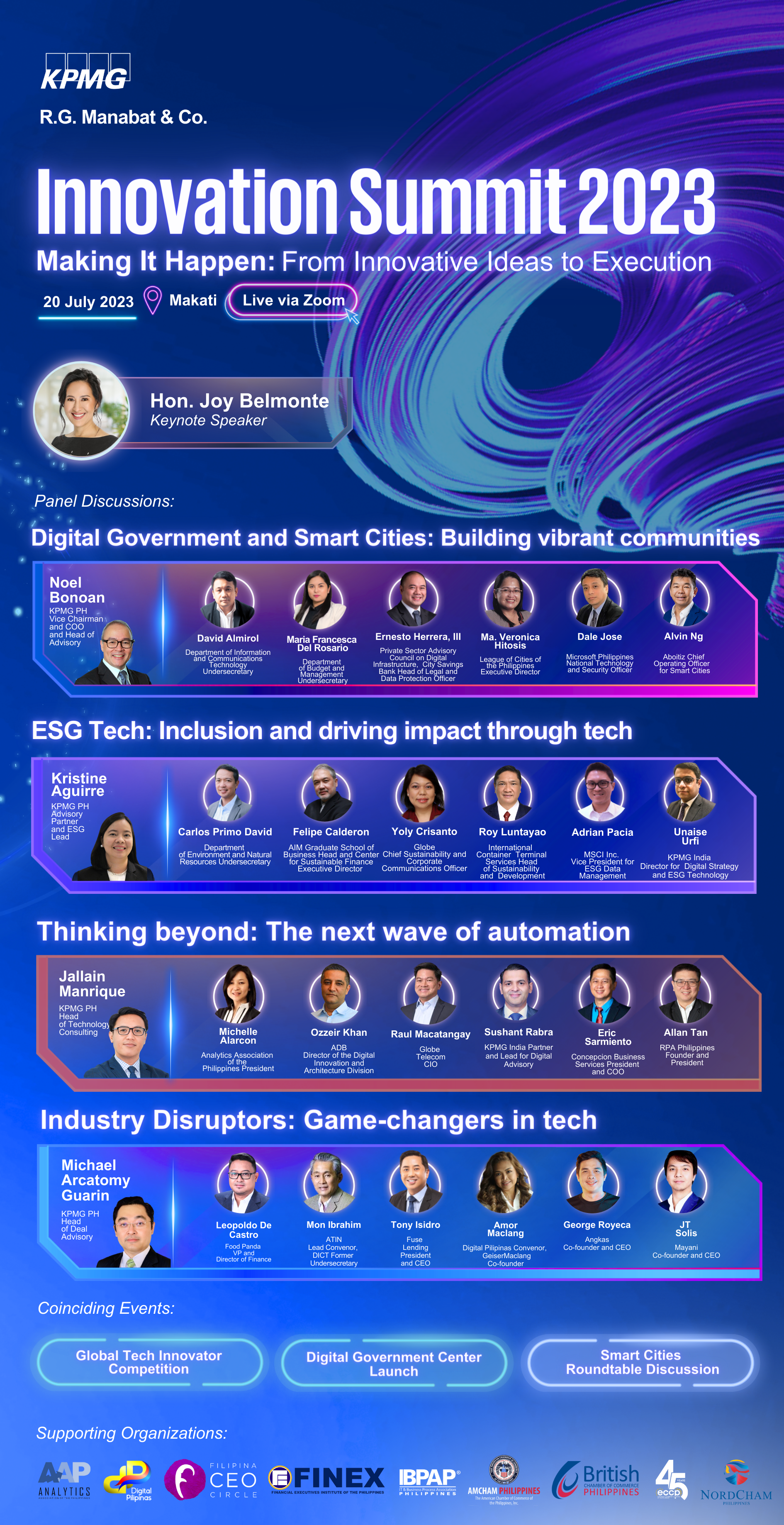 IS Panel Poster - 7-17 Innovation Summit