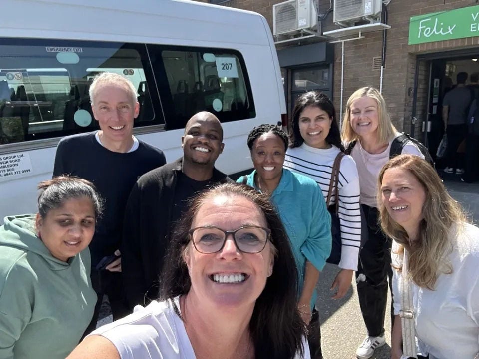 KPMG Audit Executive Leadership Team volunteering to support FareShare/The Felix Project