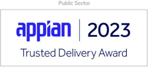 Prémio Appian Trusted Delivery Award 2023 – Setor Público