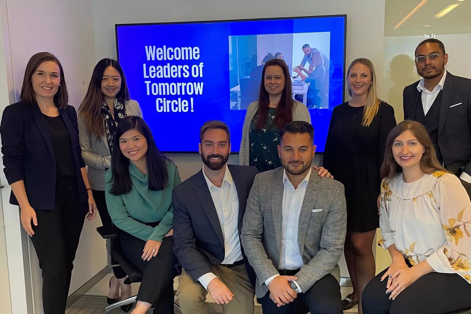 Members of our 2022 Leaders of Tomorrow Circle gathered