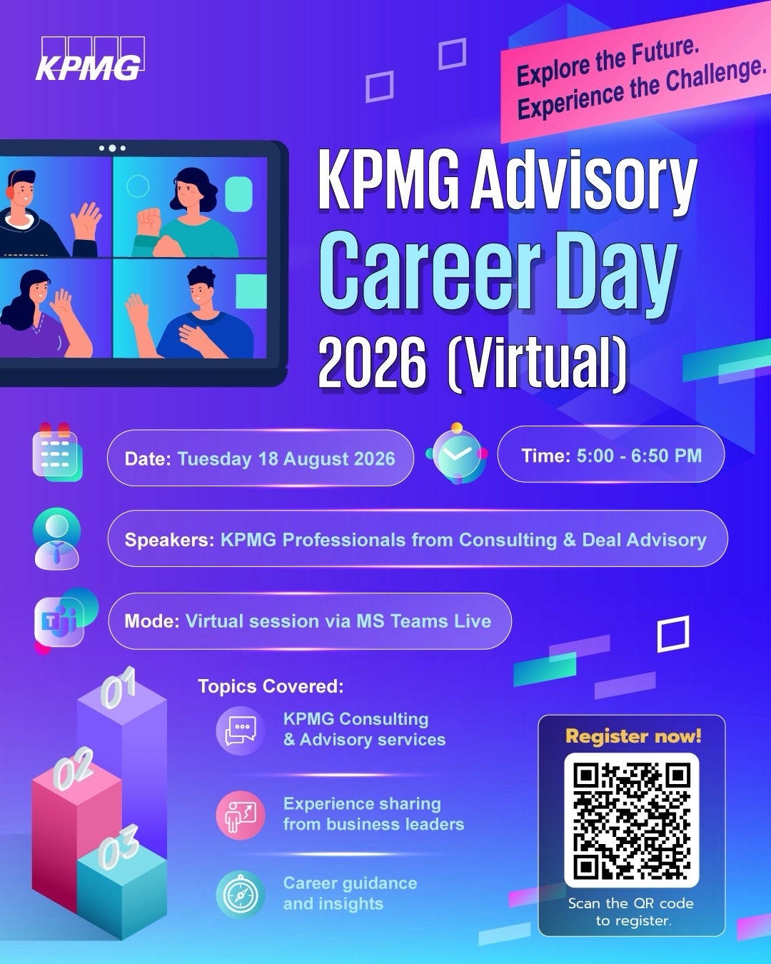 KPMG Advisory Career Day 2026 poster