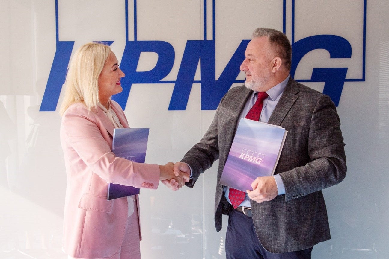 Stacy Ligas i Łukasz Gaweł