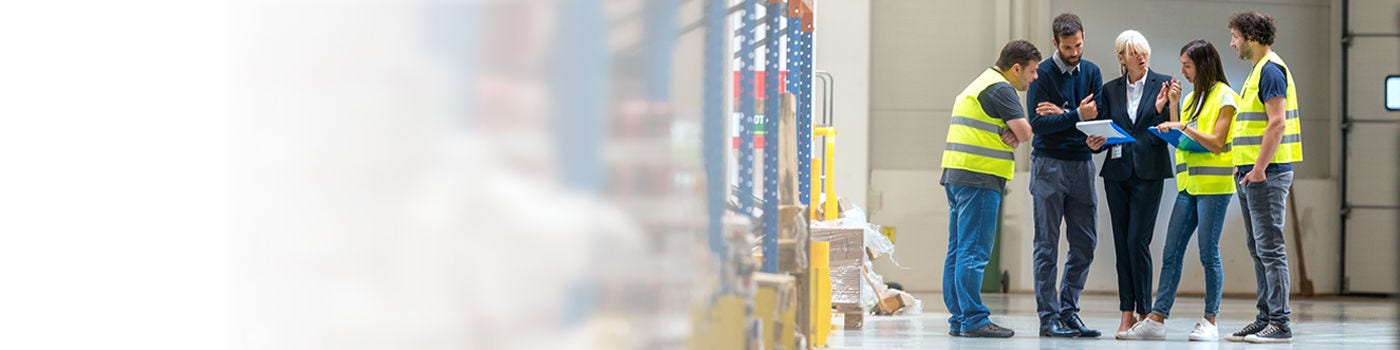 Meeting at warehouse