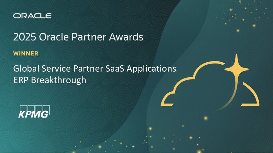 Oracle partner awards digital badge