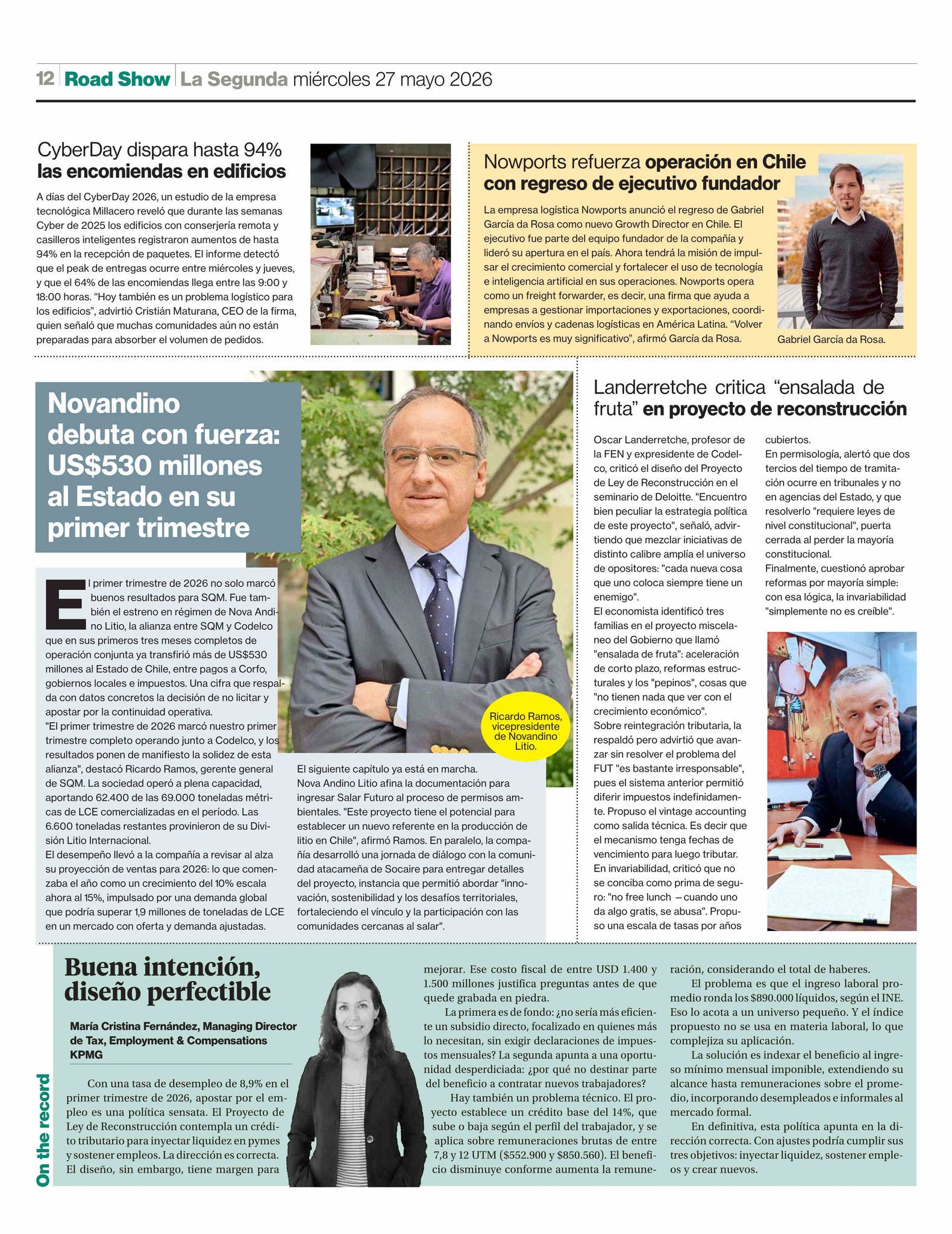 Columna la segunda Maria Cristina Fernandez