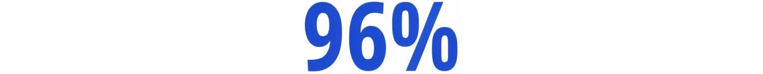 96%