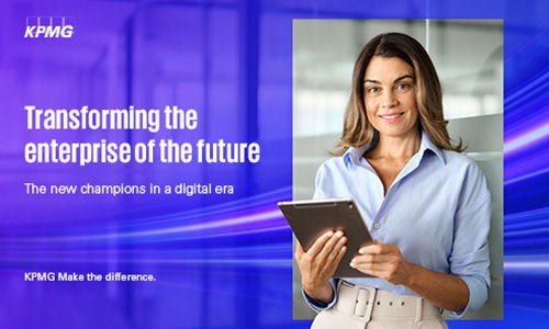 Transforming the enterprise of the future report cover