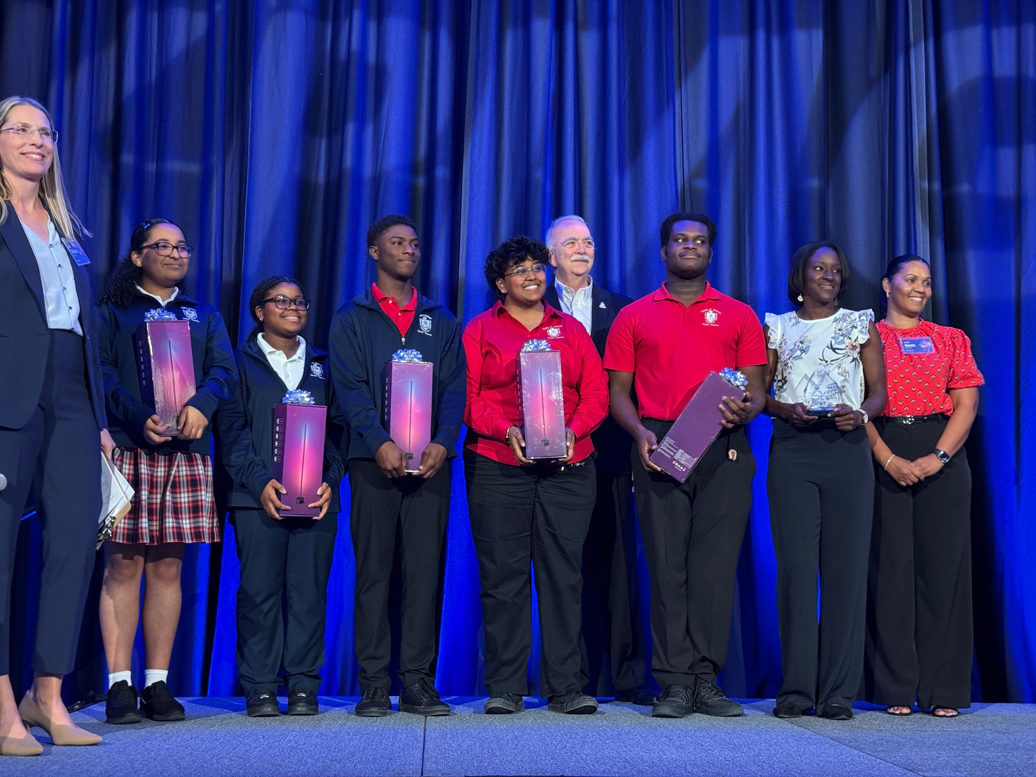 Triple C School 2025 Brain Bowl winners