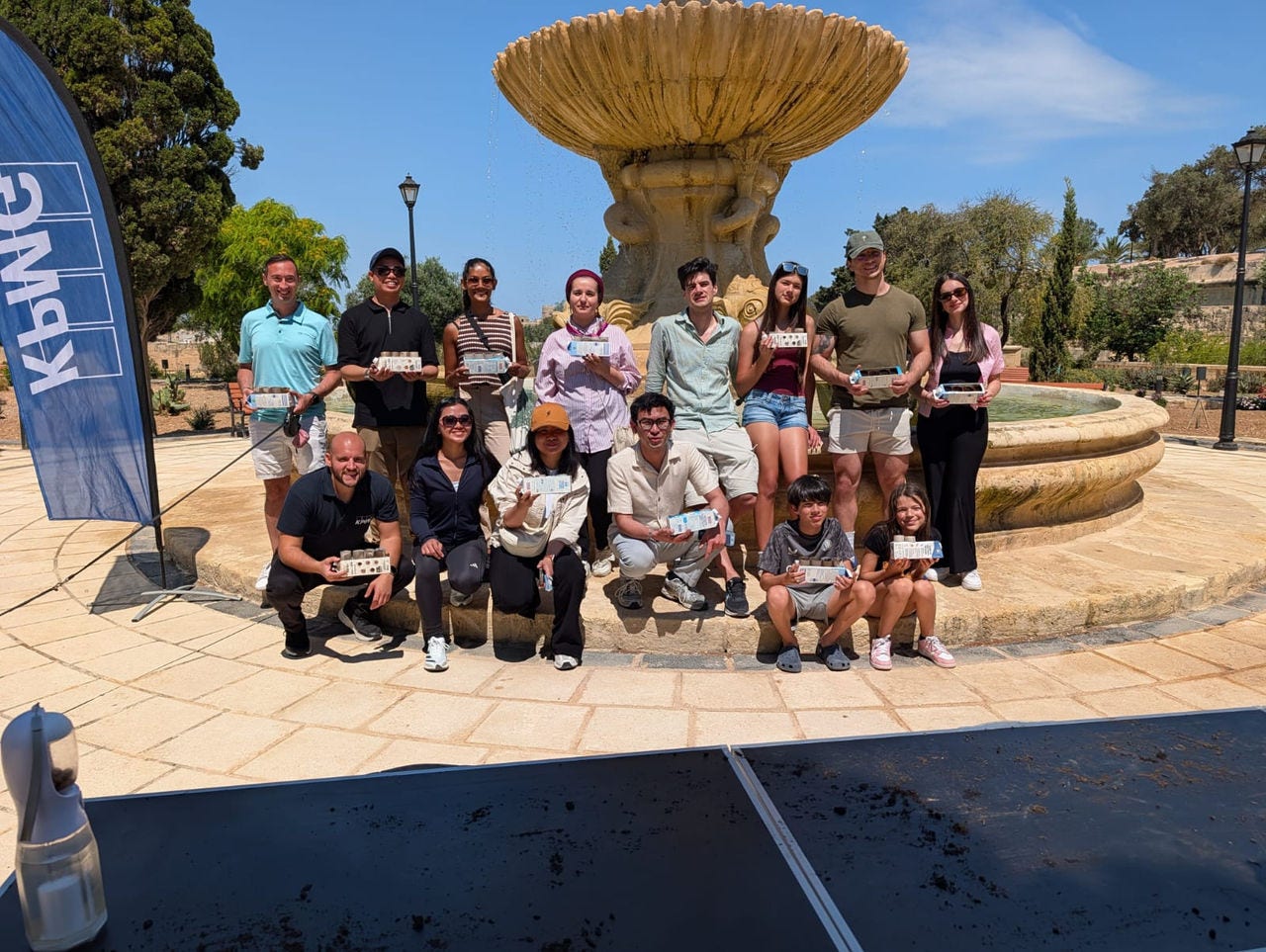 Gardening workshop group photo